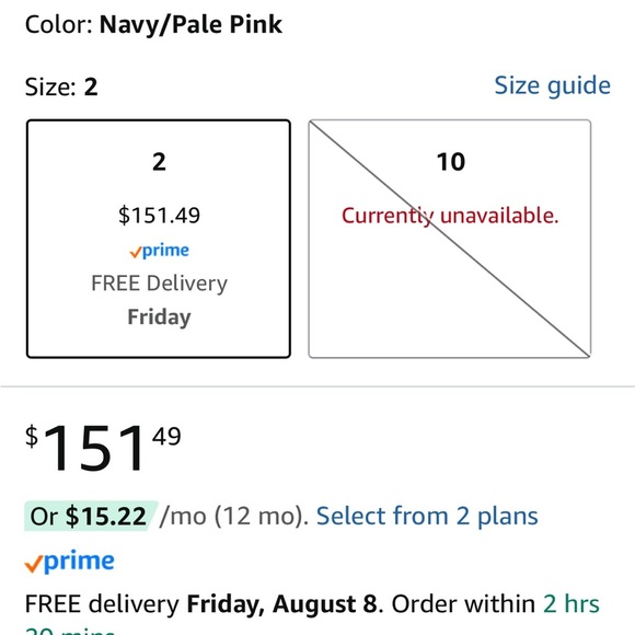 Adrianna Papell Navy and cream Lace Midi Dress - Picture 9 of 9